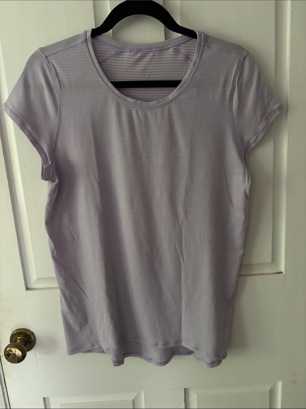 lululemon athletica Lavender Short-Sleeve Crew Tee